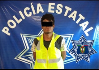 El inculpado se identificó como José Raúl de 23 años de edad, quien dijo tener su domicilio en la localidad de Nazareno. (ESPECIAL)
