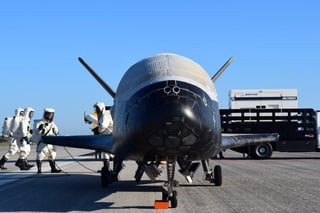 El vehículo espacial reutilizable y sin tripulación X-37B lleva a cabo ya su sexta misión tras el lanzamiento desde las instalaciones de Cabo Cañaveral, sin que se conozcan detalles de sus objetivos. (ESPECIAL) 
