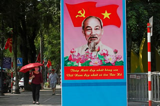 Se cumplen 130 años del nacimiento del líder vietnamita, Ho Chi Minh, que dirigió al Partido Comunista de Vietnam en la lucha anticolonial contra los franceses, primero, y luego contra los estadounidenses. (EFE)