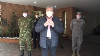 El ministro de Defensa de Colombia, Carlos Holmes Trujillo, aseguró que investigará si hay vínculos con regímenes dictatoriales. (CORTESÍA) 