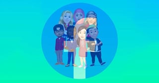 Facebook lanzó una función de Avatar para disposición de sus usuarios, la cual del mismo modo que sucede con Bitmoji de Snapchat, esta característica te permite crear un avatar de dibujos animados de ti mismo.  (ESPECIAL) 