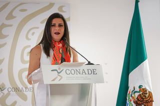 Ana Guevara es acusada de pedir sobornos a una empresa a cambio de asignarle de manera directa el contrato de 'Suministros de Alimentos para Deportistas y Entrenadores', con vigencia del mes de agosto a diciembre del año pasado.  (ARCHIVO)