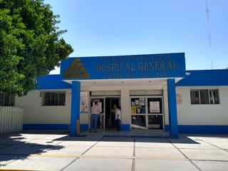 La mujer ingresó al Hospital General de Gómez Palacio. (EL SIGLO DE TORREÓN)