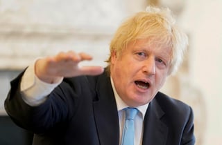 El primer ministro británico, el conservador Boris Johnson, rechazó hoy ante el principal comité del Parlamento que el Gobierno investigue a su asesor Dominic Cummings por saltarse el confinamiento contra el COVID-19. (EFE) 
