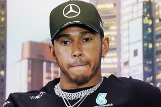 Lewis Hamilton, piloto británico de Mercedes.
