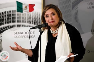 La senadora Xóchitl Gálvez Ruiz interpuso este día dos denuncias ante la Secretaría de la Función Pública contra las empresas Huerta Madre y Bidcom. (ARCHIVO)