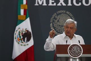 López Obrador insistió de que se trata de 'un proceso de actualización' de los datos y aseguró que 'no significa que hayan fallecido en un día más de 1,000 personas'. (EL UNIVERSAL)