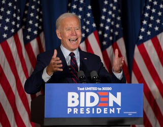 Biden alcanzó el límite de delegados tres días después de las primarias porque unos estados tardaron en contar los resultados.