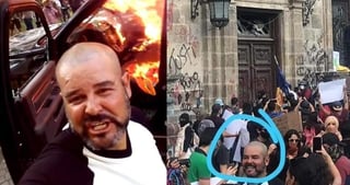 Identificado como Jesús Torres, ha sido señalado por encabezar a grupos violentos ne diversas manifestaciones (CAPTURA) 