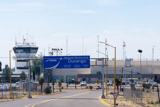 Prácticamente, el aeropuerto de Durango se mantuvo solo en mayo. (EL SIGLO DE TORREÓN) 