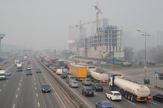 La mitad de la población del planeta está expuesta a una creciente contaminación del aire. (ARCHIVO) 