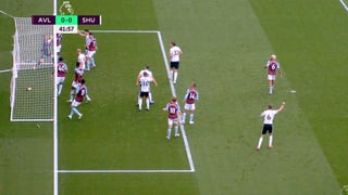 Un gol fantasma que no subió al marcador de manera inexplicable marcó el empate a cero entre el Aston Villa y el Sheffield United, en el regreso de la Premier League cien días después. (CORTESÍA)