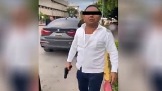 La Fiscalía General de Chiapas arrestó y abrió una indagatoria por el delito de homicidio en grado de tentativa en contra de Alberto 'N', quien este sábado lesionó de un balazo a la expareja de la hija del gobernador de Chiapas, Rutilio Escandón Cadenas. (ESPECIAL)