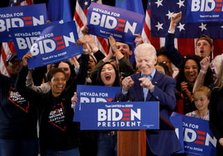 El exvicepresidente de EUA Joe Biden recibió este lunes el respaldo formal de la activista Cristina Tzintzún-Ramírez, una pieza clave en el aumento de la participación electoral en las elecciones de 2018 en Texas. (ARCHIVO) 