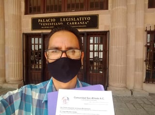 El organismo San Aelredo acudió al Congreso del Estado para solicitar información sobre la renovación de los integrantes del Consejo Consultivo en la Comisión Estatal de los Derechos Humanos (CDHEC). (ARCHIVO)