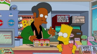 La popular serie de dibujos animados The Simpsons (Los Simpson) anunció este viernes su decisión de que, a partir de ahora, los personajes que aparezcan en pantalla serán doblados por personas de la raza que representan. (ESPECIAL) 