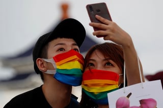 Ayer se cumplieron 50 años de la primera manifestación por los derechos de los homosexuales. (EFE) 
