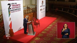 El presidente Andrés Manuel López Obrador ofreció un mensaje a la Nación por el segundo año del 'triunfo histórico democrático del pueblo de México'. (ESPECIAL)