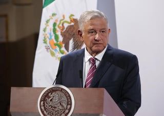 'La pandemia, tanto en México como en el extranjero, precipitó la crisis del modelo neoliberal', dijo López Obrador en su discurso.

(EFE)