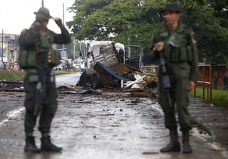El ELN inició conversaciones de paz con el expresidente Juan Manuel Santos (2010-2018), pero nunca lograron un cese al fuego. (ARCHIVO)  