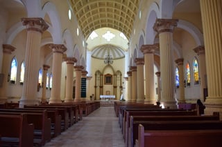 Ayer se reabrieron las puertas de la parroquia de Nuestra Señora
del Refugio de Matamoros. (ARCHIVO) 