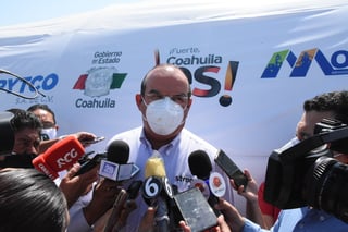 Jaime Guerra, secretario de Economía de Coahuila, reconoció que la pandemia ha afectado la dinámica económica. (EL SIGLO DE TORRÉÓN / SERGIO A. RODRÍGUEZ)
