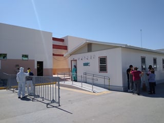 En cuanto a la ocupación de camas COVID, señalan que en el Hospital General de Torreón hay una rotación del 10 por ciento. (ANGÉLICA SANDOVAL)