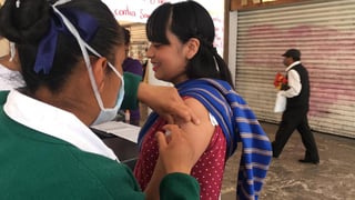 Llama la delegación Durango del Instituto Mexicano del Seguro Social, a los padres de familia con hijos menores a cinco años, a complementar el esquema de vacunación. (ARCHIVO)