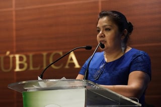 La senadora morenista Nestora Salgado fue dada de alta del Hospital Naval, después de estar 15 días hospitalizada por infectarse de COVID-19. (ARCHIVO)