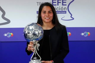 En Europa, Kenti Robles, seleccionada nacional por México, ha defendido los colores de las escuadras femeniles del Espanyol, Barcelona y Atlético de Madrid. (ARCHIVO)