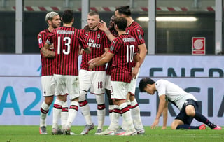 Milan no tuvo piedad, y derrotó 5-1 al Bolonia, para subir al sexto lugar de la Serie A, cuando le restan cuatro encuentros. (EFE)
