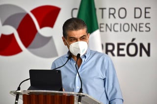 Riquelme Solís hizo énfasis en las inconsistencias de datos de la pandemia que siguen de parte del Gobierno federal. (ÉRICK SOTOMAYOR)
