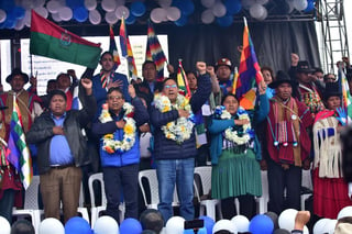 La candidatura del Movimiento Al Socialismo (MAS) de Evo Morales ha sido recurrida por al menos otros tres candidatos, que piden que sean inhabilitada para las elecciones de septiembre en Bolivia. (ARCHIVO)