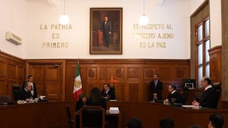 En su proyecto, el ministro González Alcántara Carrancá coincidió con el criterio del juez federal.
(ARCHIVO)