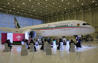 De 2016 a 2018, periodo en el que el gobierno de Enrique Peña Nieto hizo uso del avión presidencial TP-01, se gastó un total de 408 millones 489 mil pesos. (EFE)