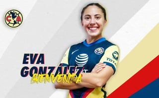 El América Femenil confirmó el fichaje de la mediocampista Eva González, seleccionada nacional de 23 años de edad y mundialista en 2016. (INSTAGRAM)