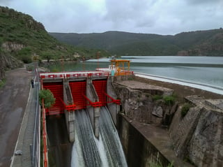 La presa Guadalupe Victoria alcanzó una capacidad de 83.1 por ciento de llenado. (EL SIGLO DE TORREÓN) 
