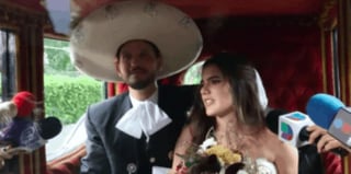 La cantante mexicana Camila Fernández, hija del intérprete Alejandro Fernández y nieta del icónico Vicente Fernández, contrajo matrimonio este sábado en Zapopan, en el occidental estado de Jalisco, en una boda al estilo charro para honrar sus raíces. (ESPECIAL)