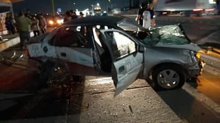 Las autoridades de Matamoros no han dado a conocer mayores detalles del accidente ni el estado de salud del conductor. (EL SIGLO DE TORREÓN)