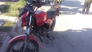 En el accidente participó Saúl Eduardo, de 23 años de edad, conductor de una motocicleta de la marca itálica. (EL SIGLO DE TORREÓN)