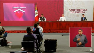 Las autoridades federales de Salud ofrecieron la conferencia de prensa diaria para informar a la población sobre la pandemia de la enfermedad COVID-19, causada por el coronavirus SARS-CoV-2, en México. (EL SIGLO DE TORREÓN)
