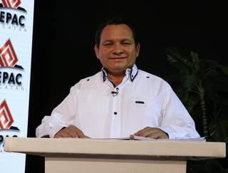  El delegado de programas sociales del Gobierno Federal, Joaquín Díaz Mena, fue diagnosticado con COVID-19. (ARCHIVO)