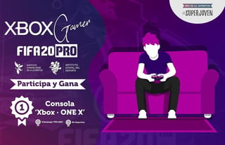 El Instituto Duranguense de la Juventud, coordinado con el Instituto Estatal del Deporte, invitan a jóvenes a participar en el concurso Xbox Gamer Fifa20 Pro. (ARCHIVO)