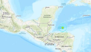El USGS indicó que el sismo se originó a 46 kilómetros al norte de Savannah Bright, en Honduras; agregó que tuvo una profundidad de 10 kilómetros.
(ESPECIAL)