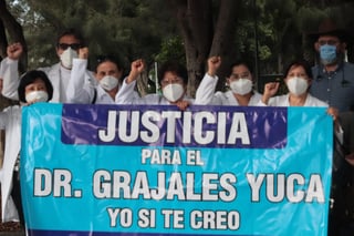 Un juez mexicano decretó este viernes libertad condicional al médico Gerardo Vicente Grajales Yuca, imputado por abuso de autoridad tras pedir insumos a la familia de un enfermo de COVID-19 en el suroriental estado mexicano de Chiapas. (ARCHIVO)
