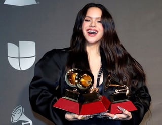 Inolvidable. El año pasado, la cantante Rosalía arrasó en la entreega de los Latin Grammy.