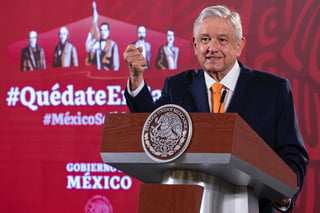 Este día, el mandatario fue cuestionado por un periodista sobre el expediente que pesa en torno a la alcaldesa y sobre la relación que presume la funcionaria que tiene con el Presidente de México. (EL UNIVERSAL)
