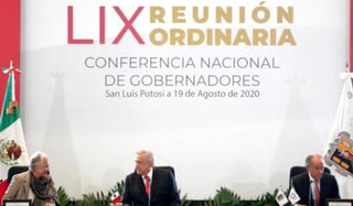 Mientras que la titular de la Segob y el gobernador de San Luis Potosí darán un mensaje a medios para detallar los acuerdos alcanzados. (TWITTER)