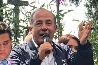 El expresidente panista Felipe Calderón (2006-2012) consideró que el caso del exdirector de Pemex, Emilio Lozoya es utilizado por el mandatario López Obrador 'como un instrumento de venganza y persecución política'. (ARCHIVO)