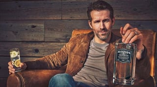 Negocio. El actor Ryan Reynolds vendió por 610 millones de dólares su marca de ginebra.